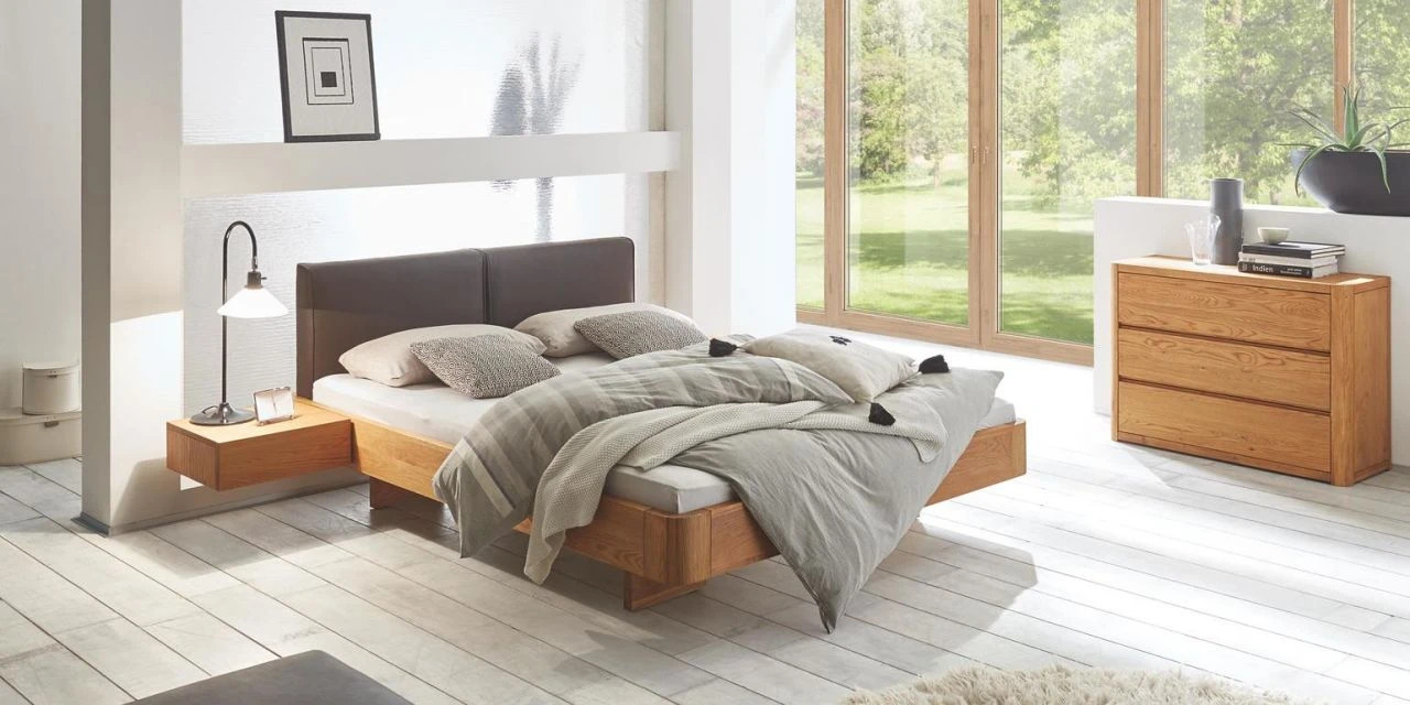 Oak-Line Modul 18, Kopfteil Cemoa, Füße Airo 3 Oak-Line Modul 18, Kopfteil Cemoa, Füße Airo