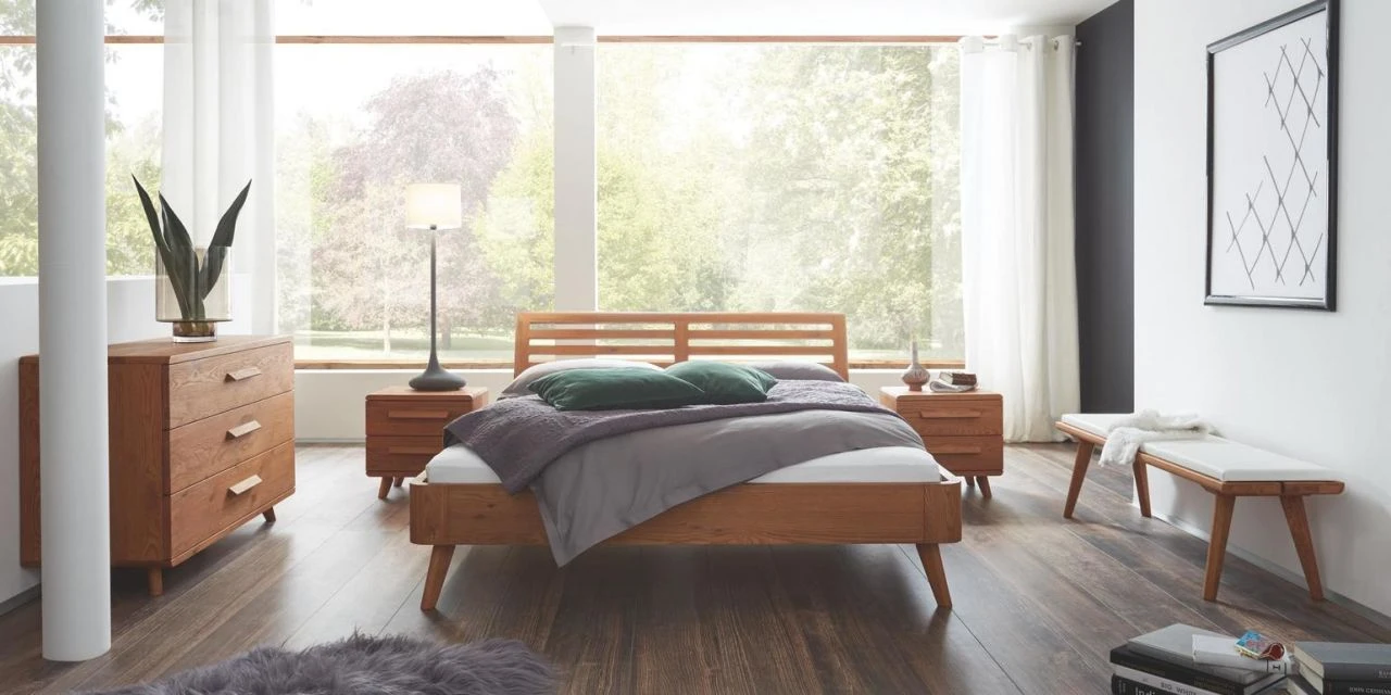 Oak-Line Modul 18, Kopfteil Soleo, Füße Masito 3 Oak-Line Modul 18, Kopfteil Soleo, Füße Masito