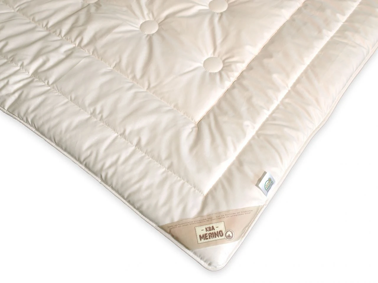 Bio-Extra-Leichtsteppbett Merino 4 Bio-Extra-Leichtsteppbett Merino – Bild 2