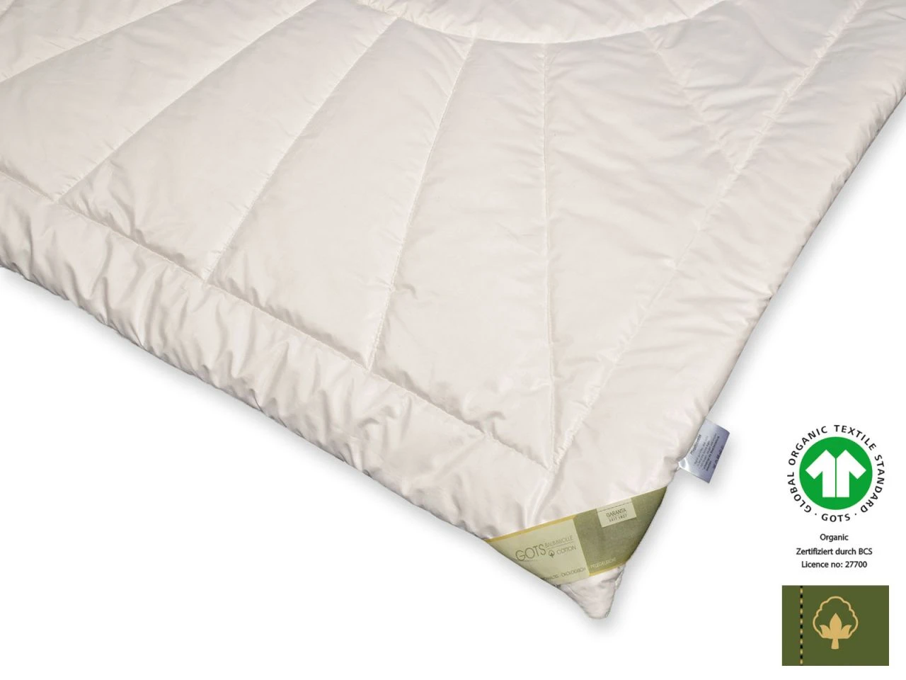 Bio-Cotton GOTS Organic Duo-Leichtsteppbett 4 Bio-Cotton GOTS Organic Duo-Leichtsteppbett – Bild 2