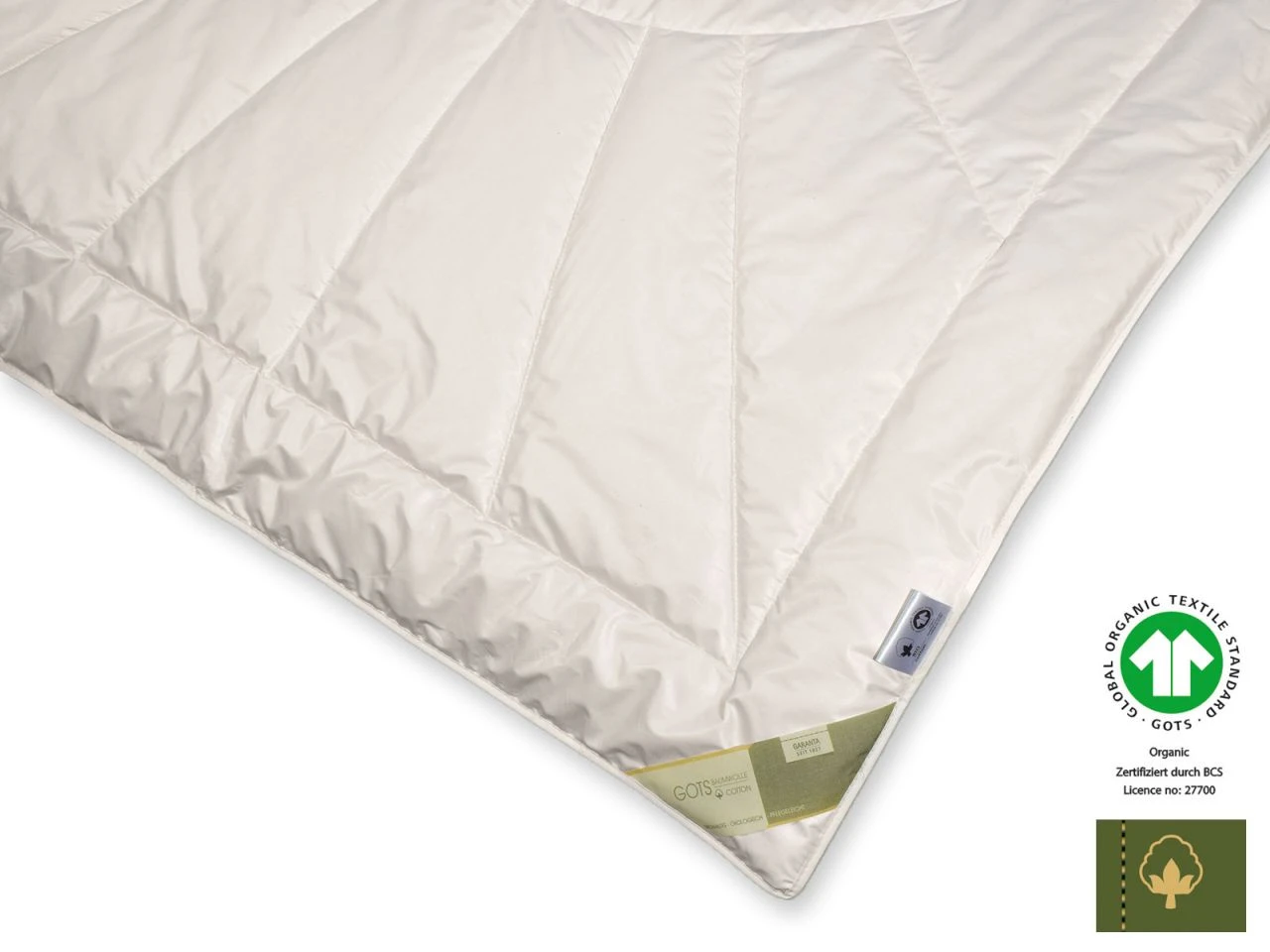 Bio-Cotton GOTS Organic Extra-Leichtsteppbett 4 Bio-Cotton GOTS Organic Extra-Leichtsteppbett – Bild 2