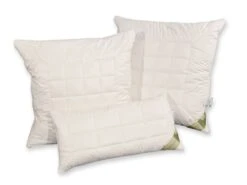 Bio-Cotton GOTS Organic Kopfkissen Mit Schurwollvlies