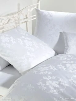 Josephine 3737 5 Josephine 3737 -Betten-Prinz Curt Bauer Mako Brokat Damast Bettwaesche 3737 Josephine weiss 1280x1280
