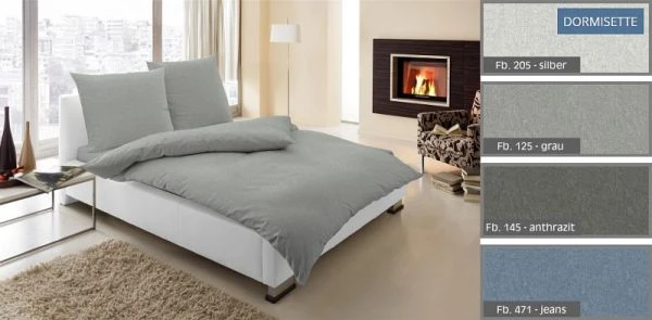 Dormisette Melange-Jersey-Bettwäsche Q345 3 Dormisette Melange-Jersey-Bettwäsche Q345