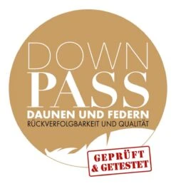 Daunendecke Canada, Medium - Biobasiert -Betten-Prinz Downpass Logo 2017 300yfbQXqt2RtMDV 1280x1280