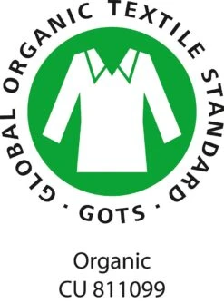 Bio-Linen Sommerdecke -Betten-Prinz GOTS Logo mit Nummer 1280x1280