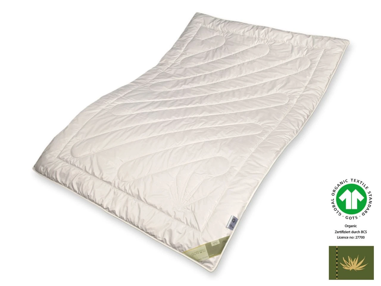 Bio-Hanf GOTS Organic Extra-Leichtsteppbett 4 Bio-Hanf GOTS Organic Extra-Leichtsteppbett – Bild 2