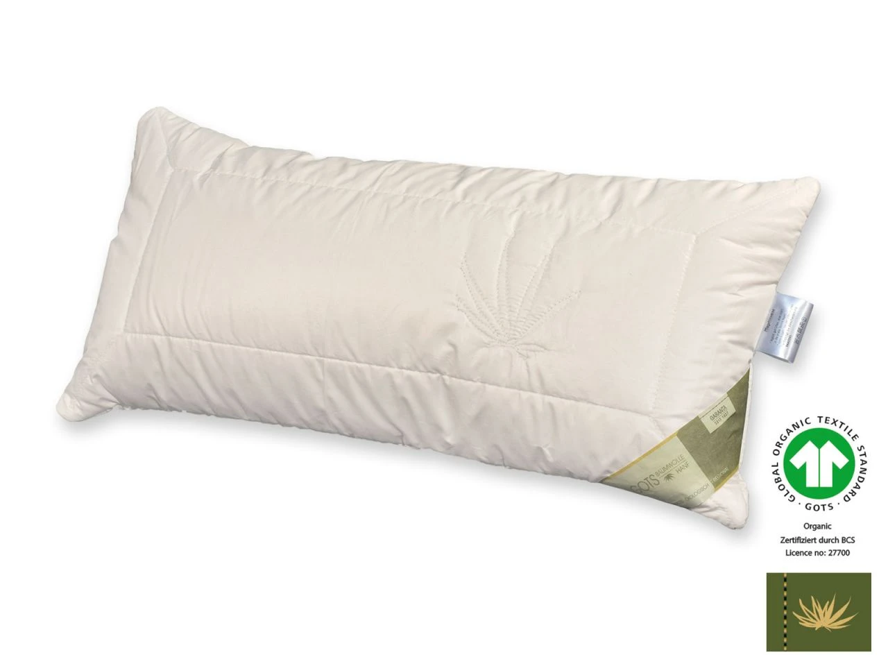 Bio-Hanf GOTS Organic Kopfkissen Mit Schurwollvlies 6 Bio-Hanf GOTS Organic Kopfkissen Mit Schurwollvlies – Bild 4