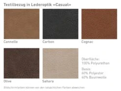 Ronna 14 Ronna -Betten-Prinz Hasena Textilbezug Lederoptik CasualJonTtOubE2mZO 1280x1280