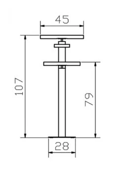 Oak-Line Herrendiener Claudio 17 Oak-Line Herrendiener Claudio -Betten-Prinz Herrendiener Claudio techn 1280x1280