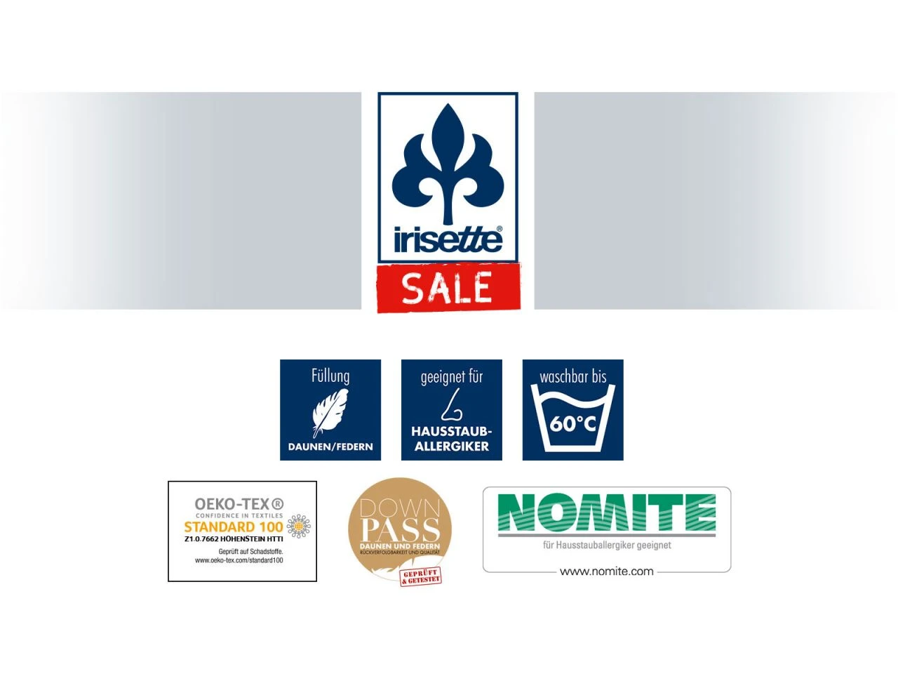 Irisette 3-Kammer-Daunenkissen Lola 5 Irisette 3-Kammer-Daunenkissen Lola – Bild 3