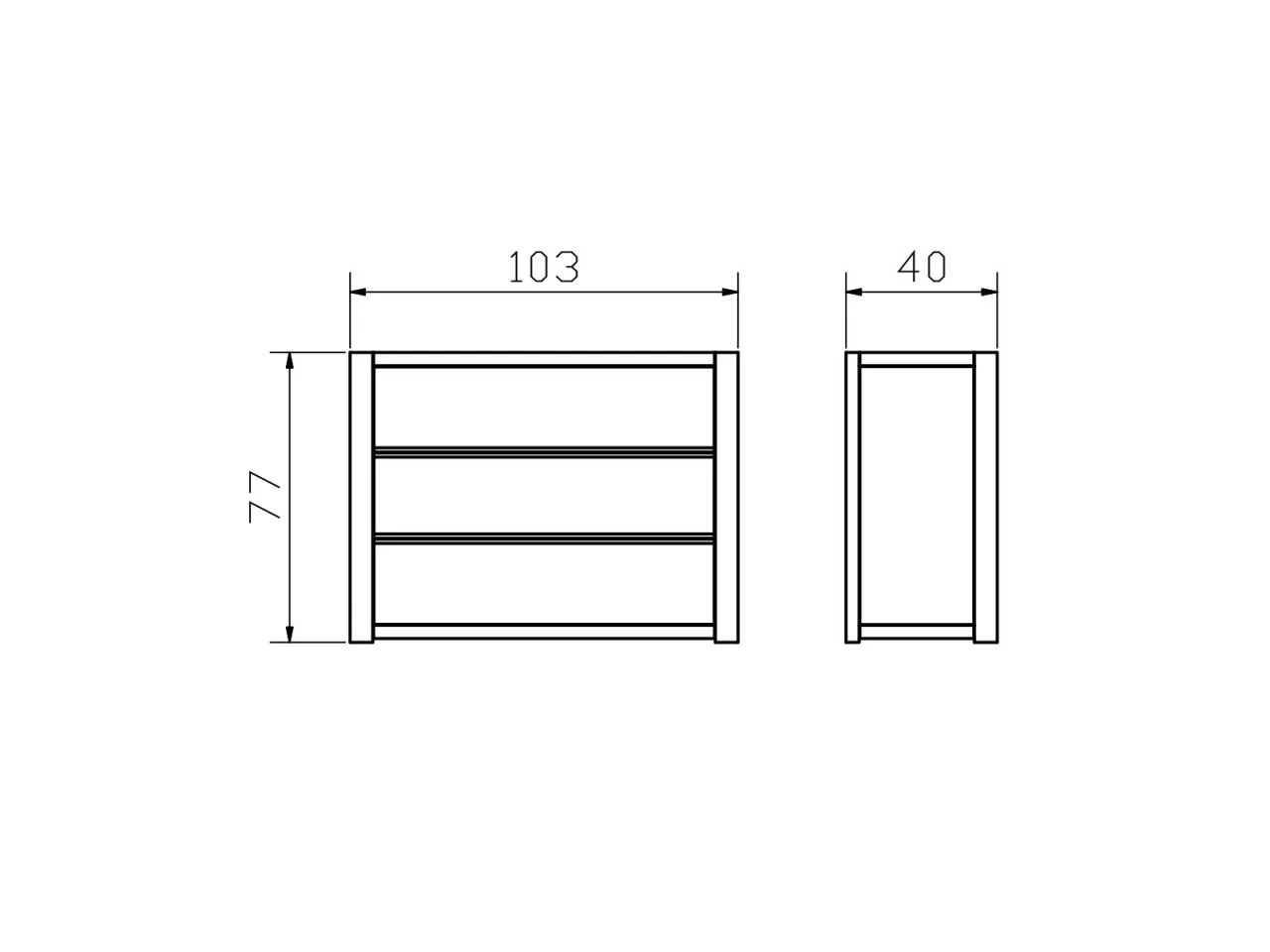Oak-Line Kommode Aida 7 Oak-Line Kommode Aida – Bild 5