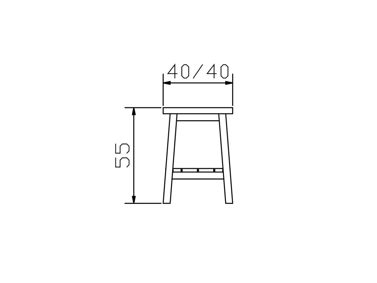 Oak-Wild Vintage Hocker Ludo 5 Oak-Wild Vintage Hocker Ludo – Bild 3