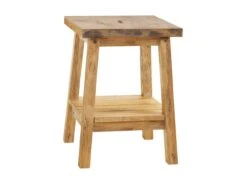 Oak-Wild Vintage Hocker Ludo