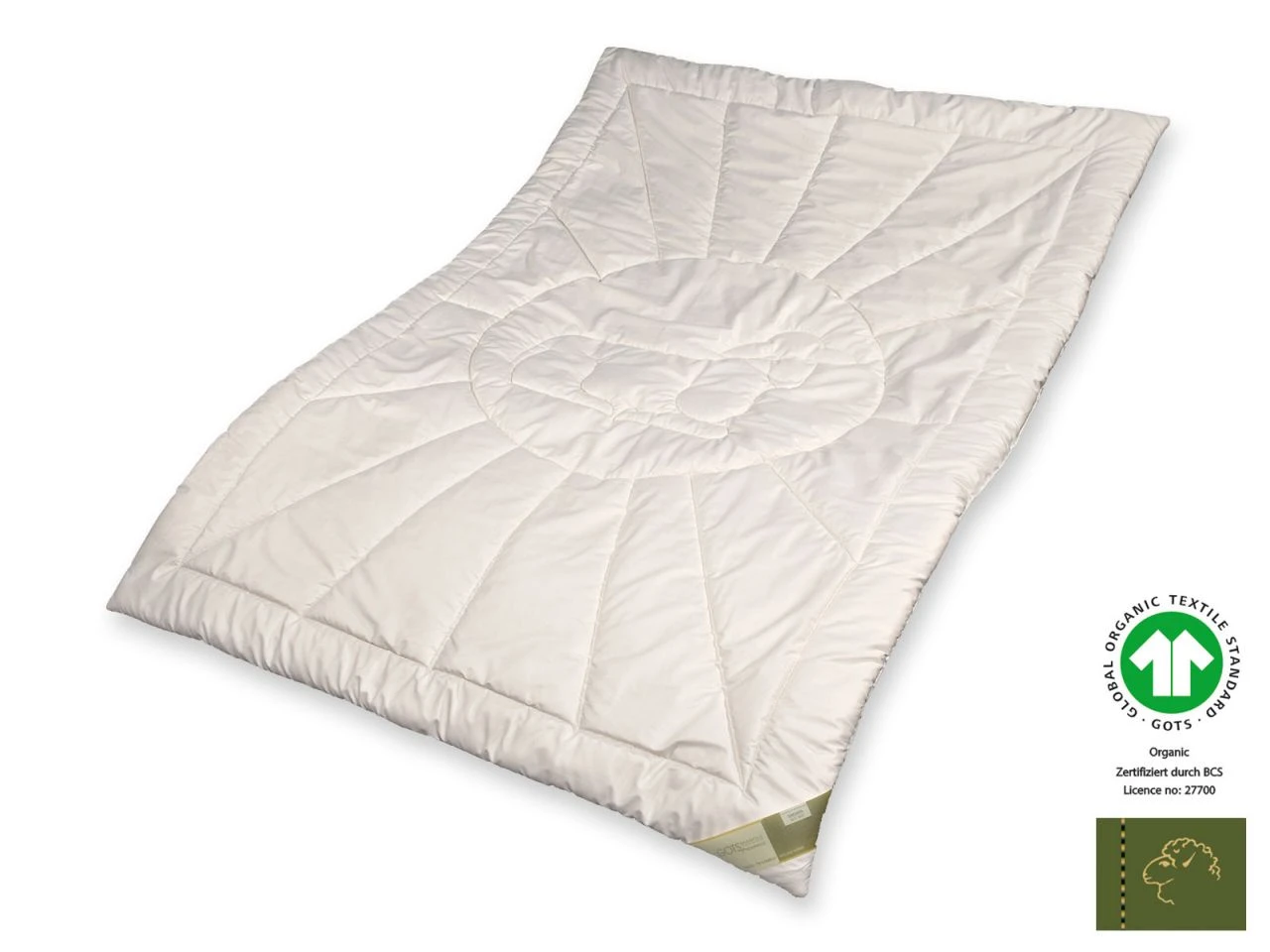 Bio-Schurwolle GOTS Organic Duo-Warm Steppbett 3 Bio-Schurwolle GOTS Organic Duo-Warm Steppbett