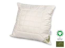 Bio-Schurwolle GOTS Organic Kopfkissen Mit Schurwollkugeln 9 Bio-Schurwolle GOTS Organic Kopfkissen Mit Schurwollkugeln -Betten-Prinz Merino Kissen 80x80 GOTS DSC 1561 1280x1280