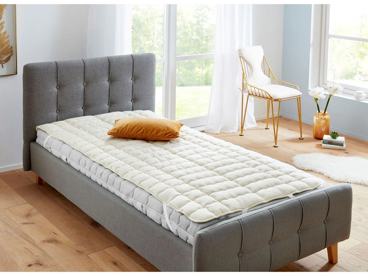 Trendline Schurwolle Spannauflage 4 Trendline Schurwolle Spannauflage – Bild 2