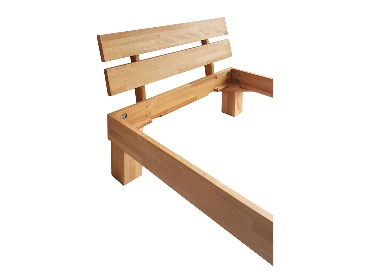 Vaja Massivholzbett Udo 4 Vaja Massivholzbett Udo – Bild 2