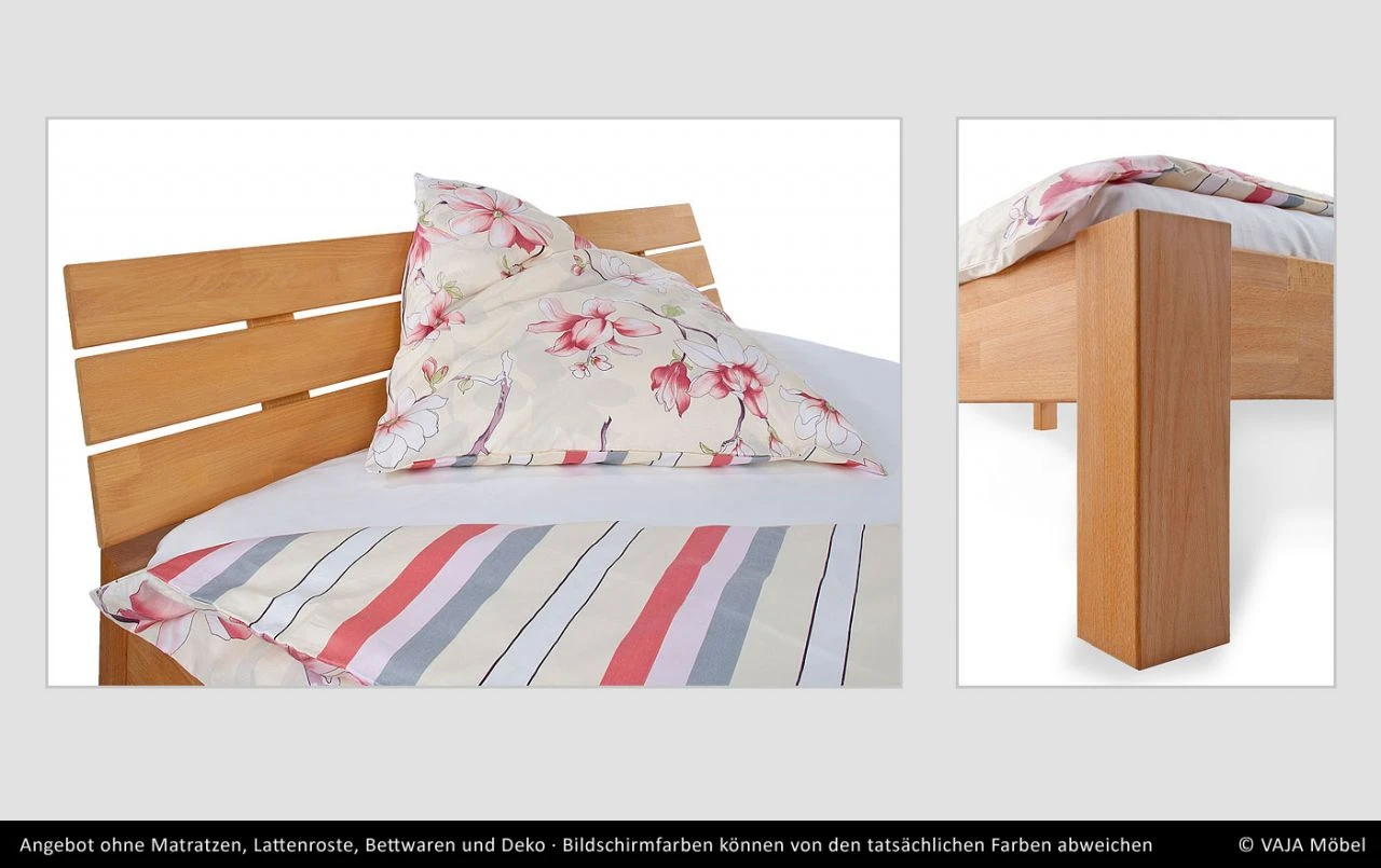 Vaja Massivholzbett Prag 4 Vaja Massivholzbett Prag – Bild 2