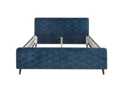 Mario A 41 Mario A -Betten-Prinz Vario A 180 Salvador 99 mondscheinblau frontal 1280x1280